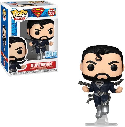 Funko Pop Superman 557 Original Action Figure, Superman Collectible (with plastic protection) in Saudi Arabia