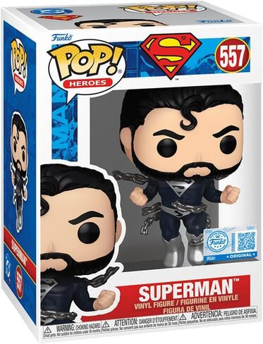 Funko Pop Superman 557 Original Action Figure, Superman Collectible (with plastic protection) in Saudi Arabia