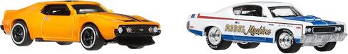 Hot Wheels Premium 2 Pack - '71 AMC Javelin/AMC Machine Machine Manicar Minicar 3 سنوات و Multi JBL06 in Saudi Arabia