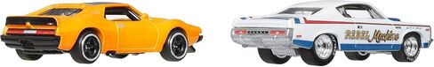 Hot Wheels Premium 2 Pack - '71 AMC Javelin/AMC Machine Machine Manicar Minicar 3 سنوات و Multi JBL06 in Saudi Arabia