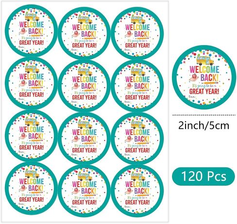 120pcs شكرًا لك على كل الملصقات التي تقوم بها - 2 بوصة ، شكرًا لك على ملصقات العلامات للمعلمين والموظفين والمتطوعين - الممرضات ، شكرًا لك هدايا ، أختام المغلف ، ملصقات المكافآت ، تفضيلات الحفلات in Kuwait