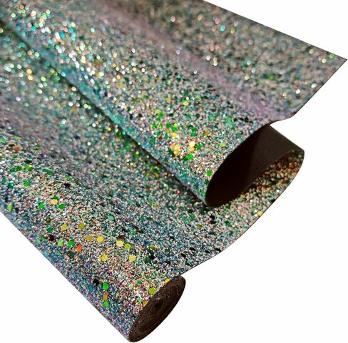 Meishu Lavender Purple Glitter Faux Leather Roll ، 12 × 52 بوصة ، أوراق نسيج الأميرة الكبيرة الملونة الكبيرة للأقواس الحرف (24018#6 أرجواني) in Saudi Arabia