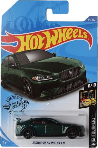Hot Wheels Jaguar XE SV Project 8 (Dark Green) 2020 NightBurnerz in Saudi Arabia