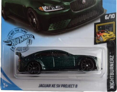 Hot Wheels Jaguar XE SV Project 8 (Dark Green) 2020 NightBurnerz in Saudi Arabia