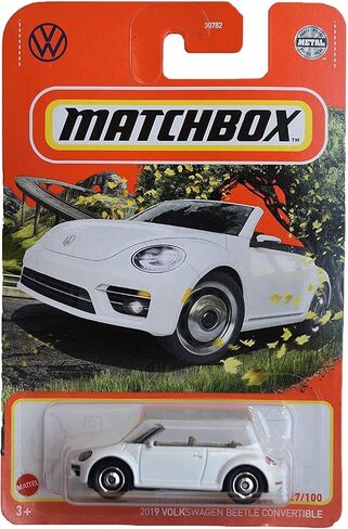 Matchbox 2019 Volkswagens Beetle Convertible, [White] 27/100 in Saudi Arabia