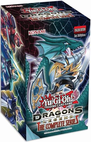 YU-GI-OH! Dragons of Legend The Complete Series Box: Collectible Card Game Booster Box - 50 Pieces in Saudi Arabia