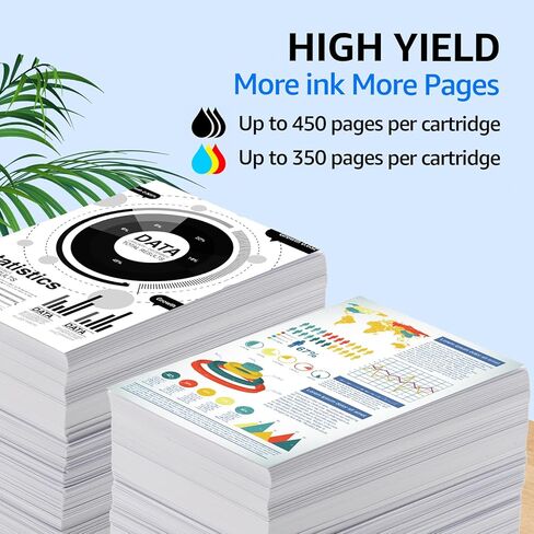 Superink 65xL استبدال خرطوشة الحبر المعاد تصنيعها لـ HP 65 65 XL متوافق مع HP Envy 5055 5058 5052 Deskjet 3755 2622 2655 2624 3720 3721 3722 3723 3730 3732 3752 Printer (1 pack ، Black) in Kuwait