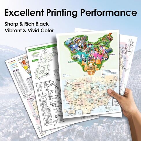 Double D 936E خراطيش الحبر المتوافقة مع HP 936 936E حبر خرطوشة كومبو 4-pack for OfficeJet Pro 9110B ، 9125E ، 9128E ، 9130B ، 9135E ؛ OfficeJet Pro Wide Format 9730e (BK/C/M/Y) in Kuwait