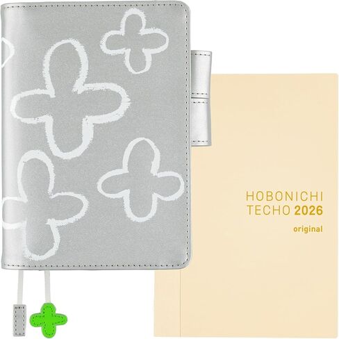 ほぼ日 Hobonichi Techo A6 – Makoto Matsubayashi: Silver Flowers [English Original book] in Saudi Arabia