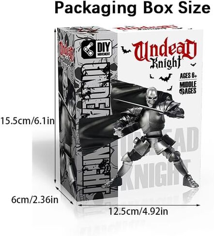 T13 Action Figure Set ، Acture Knight Action Figures ، Fknight Action Actures ، Dummy 13 ، Lucky 13 Figure Action Figure （التجميع المطلوب） (B-Silver Skull Knight) in Saudi Arabia