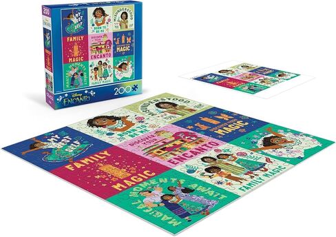 CEACO - Disney - Encanto Flat Flower Collage - 200 قطعة Jigsaw Puzzle in Saudi Arabia