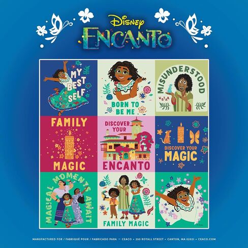 CEACO - Disney - Encanto Flat Flower Collage - 200 قطعة Jigsaw Puzzle in Saudi Arabia