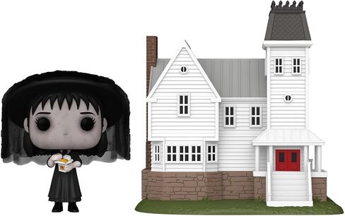 Funko Pop! Town: Beetlejuice - Lydia Deetz with Maitland House - Collectable Vinyl Figure - Gift Idea - Official Merchandise - Toys for Kids & Adults - Horror Fans - Model Figure for Collectors in Saudi Arabia