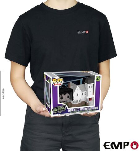 Funko Pop! Town: Beetlejuice - Lydia Deetz with Maitland House - Collectable Vinyl Figure - Gift Idea - Official Merchandise - Toys for Kids & Adults - Horror Fans - Model Figure for Collectors in Saudi Arabia