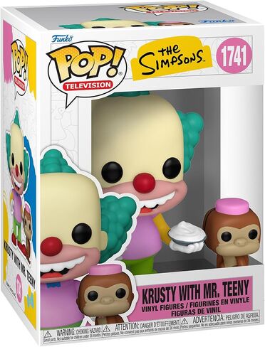 Funko Pop! & Buddy: The Simpsons - Krusty with Mr. Teeny - Collectable Vinyl Figure - Gift Idea - Official Merchandise - Toys for Kids & Adults - TV Fans in Saudi Arabia