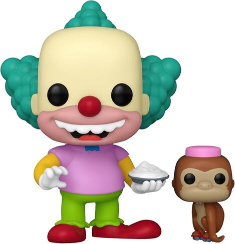 Funko Pop! & Buddy: The Simpsons - Krusty with Mr. Teeny - Collectable Vinyl Figure - Gift Idea - Official Merchandise - Toys for Kids & Adults - TV Fans in Saudi Arabia