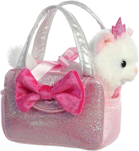 Aurora® Fashionable Fancy Pals™ Trendy Sparkle Pink™ Stuffed Animal - On-The-go Companions - Stylish Accessories - 6 Inches in Saudi Arabia