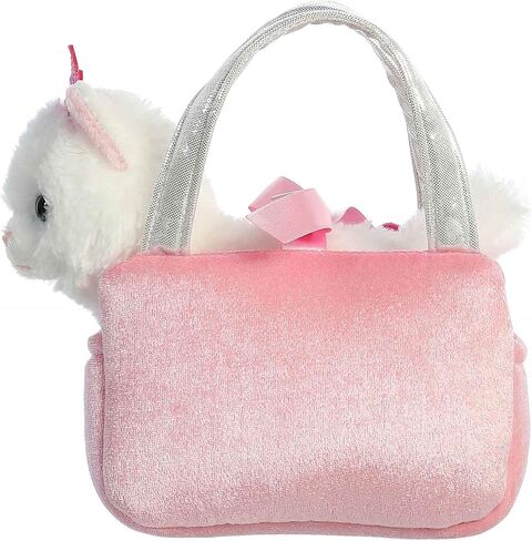 Aurora® Fashionable Fancy Pals™ Trendy Sparkle Pink™ Stuffed Animal - On-The-go Companions - Stylish Accessories - 6 Inches in Saudi Arabia