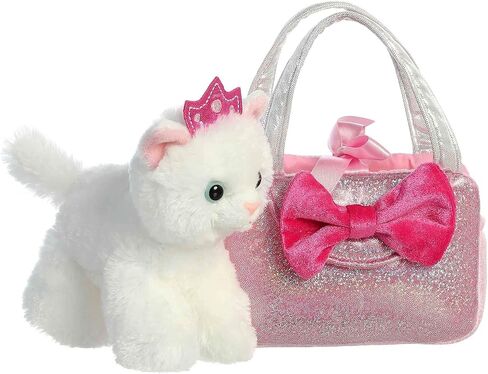 Aurora® Fashionable Fancy Pals™ Trendy Sparkle Pink™ Stuffed Animal - On-The-go Companions - Stylish Accessories - 6 Inches in Saudi Arabia