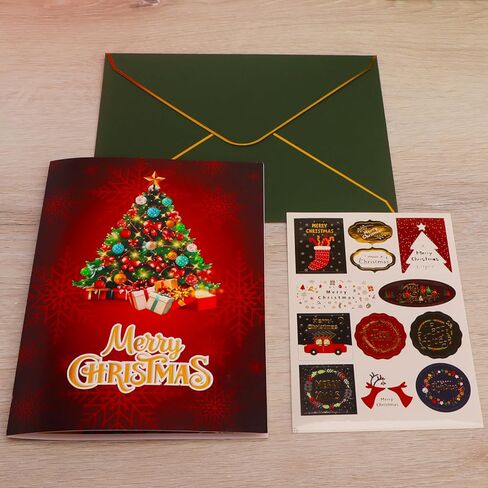 Ribbli Christmas Cards Light and Musical Christmas Tree Pop Up Card, with Envelope in Saudi Arabia