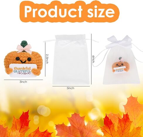 Funny Postive Pumpkin Crochet Gifts Cute Fall Doll Gifts for Women Men Kids Thanksgiving Halloween Crochet Gift Happy Fall Yall Pumpkin Desk Decorations for Home Office Farmhouse Bedroom in Saudi Arabia