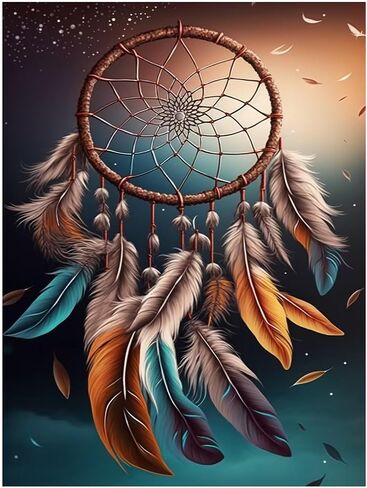 Owl Diamond Painting Kit for Adults - Night 5D Diamond Art Kit, Full Diamond Painting, Gemstone Arts and Crafts for Beginners Kids Home Wall Decor 8x12 inches in Saudi Arabia