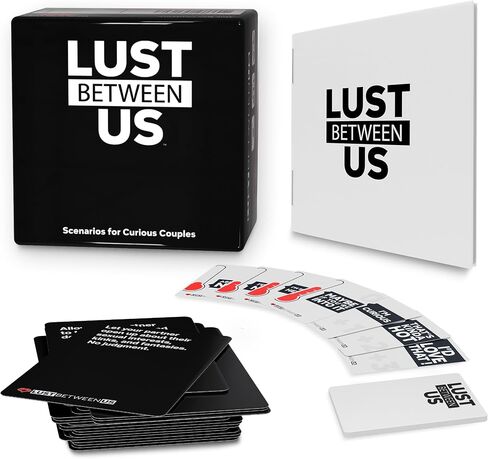 Lust Between Us - Spicy Couples Game for Romantic Date Nights: 256 Inclusive Scenarios with Secret Vote to Build Trust, Intimacy & Conversation in Saudi Arabia