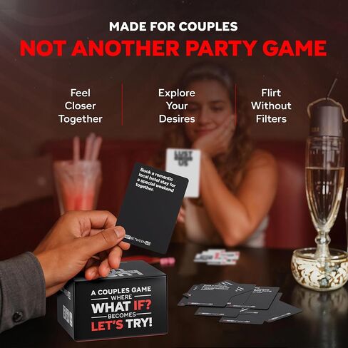 Lust Between Us - Spicy Couples Game for Romantic Date Nights: 256 Inclusive Scenarios with Secret Vote to Build Trust, Intimacy & Conversation in Saudi Arabia