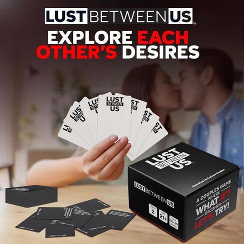 Lust Between Us - Spicy Couples Game for Romantic Date Nights: 256 Inclusive Scenarios with Secret Vote to Build Trust, Intimacy & Conversation in Saudi Arabia