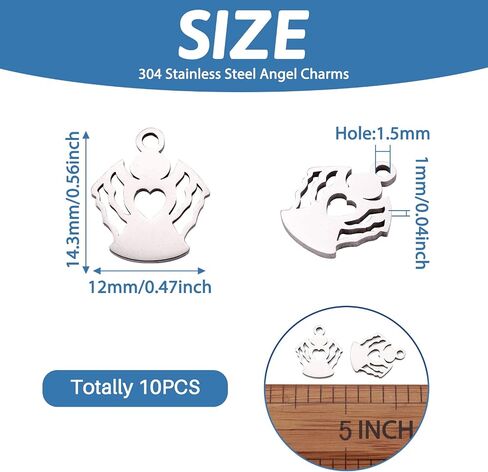 Pandahall 50pcs Dog Paw Stainless Steel Dangle Charms Pendants 12.9x11.8x1mm Tiny Metal Double Side Bead Charms for DIY Craft Jewelry Making in Saudi Arabia