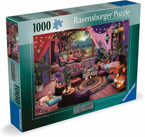 Ravensburger My Haven No.12 Boho Retreat - 1000 قطعة بانوراما أحجية للبالغين والأطفال من 12 عامًا in Saudi Arabia