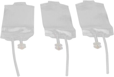 Tinksky 3pcs قابلة لإعادة الاستخدام طاقة الدم مشروب PA حقيبة هالوين حقيبة الدعائم مصاص الدماء in Saudi Arabia