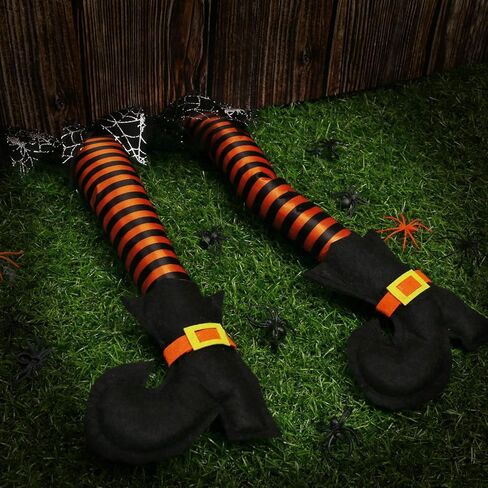 ديكور Howaf Novelty Witch's Decoration التمسك من نافذة باب السيارة Tuto Trunk Outdoor Funny Decoration الزهور الزهر الهالوين الأزياء الفاخرة الإكسسوارات in Saudi Arabia