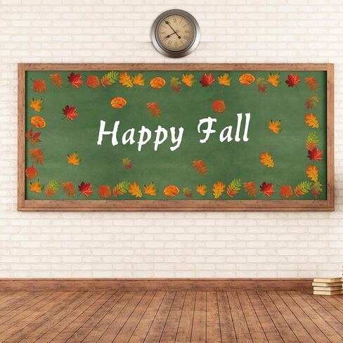 Zonon 90 PCS Fall Leave Maple Clutouts Classroom Bulletin Decor in Saudi Arabia