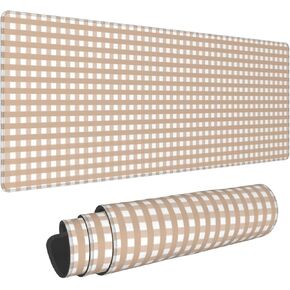 براون القماش القطني البني الكبير ألعاب الماوس وسادة 31.5 "x11.8" مقاومة للماء. in Saudi Arabia