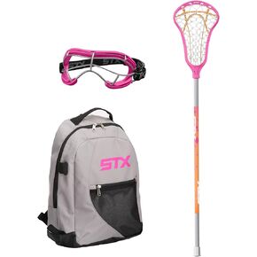 مجموعة STX Lacrosse Girl's Exult 200 للمبتدئين، أزرق كهربائي in Kuwait