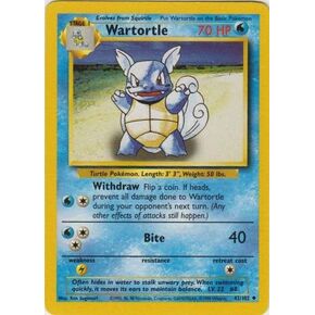 Pokemon - Wartortle (42/102) - مجموعة قاعدة in Kuwait