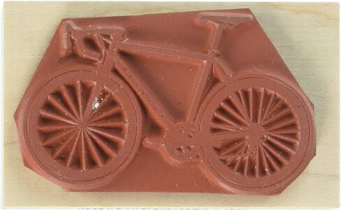 Stamps by Impression Road Race Bicycle Rubber Stamp - ST 0701-1.5" x 2.5" in Saudi Arabia
