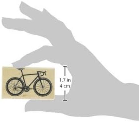 Stamps by Impression Road Race Bicycle Rubber Stamp - ST 0701-1.5" x 2.5" in Saudi Arabia