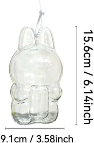 for Labubu Acrylic Clear Protective Case with Silicone Anti-Theft Buckle - Coke Series Protection for Collectible Display(No Doll) (Sitting) in Saudi Arabia