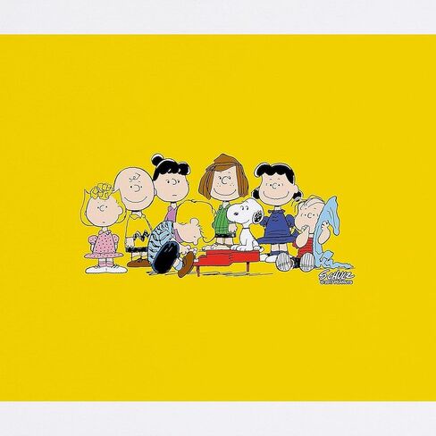 CafePress Peanuts Gang Music Mousepad Non-Slip Rubber Gaming Mousepad in Saudi Arabia