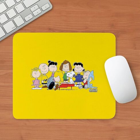 CafePress Peanuts Gang Music Mousepad Non-Slip Rubber Gaming Mousepad in Saudi Arabia