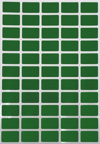 Royal Green Removable Stickers - No Residue - Price Tag Stickers Removable - Color Coding Stickers - File Folder Removable Labels - Rectangle Labels Blue - 1 inch x 5/8 (25.5 mm x 16 mm) - 550 Pack in Saudi Arabia