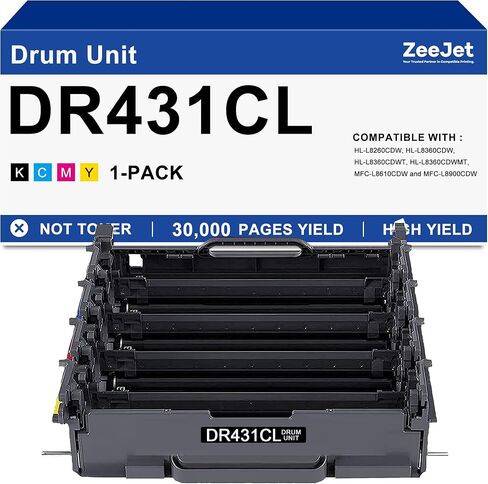 DR431CL DR-431CL وحدة الطبل استبدال الأخ MFC-L8900CDW MFC-L8905CDW MFC-L8895CDW MFC-L8610CDW HL-L8260CDW HL-L8360CDW HL-L8360CDWT PRINTER in Kuwait