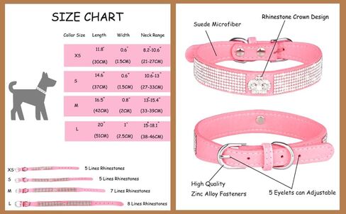 Rhinestone Dog Collar for Small Dogs, Pretty Glitter Crown Crystal Jewel Bling Cat Collar Sparkly Diamond Female Puppy Collars for Xs Small Medium Pet Girls Dogs (Blue, XS) in Saudi Arabia