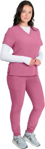 Medgear Women's 12-Pocket Jogger Scrub Set in Saudi Arabia