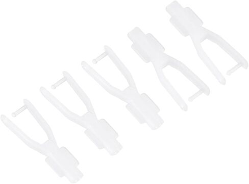 MECCANIXITY 8Pcs Nylon Clevis 2 x 27mm Fixing Wings for RC Airplane Car Helicopter Model Replacements in Saudi Arabia