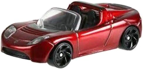 Hot Wheels 2019 Greetings From Space '08 Tesla Roadster, Maroon in Saudi Arabia