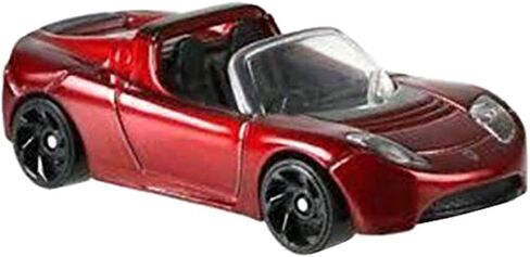 Hot Wheels 2019 Greetings From Space '08 Tesla Roadster, Maroon in Saudi Arabia