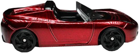 Hot Wheels 2019 Greetings From Space '08 Tesla Roadster, Maroon in Saudi Arabia